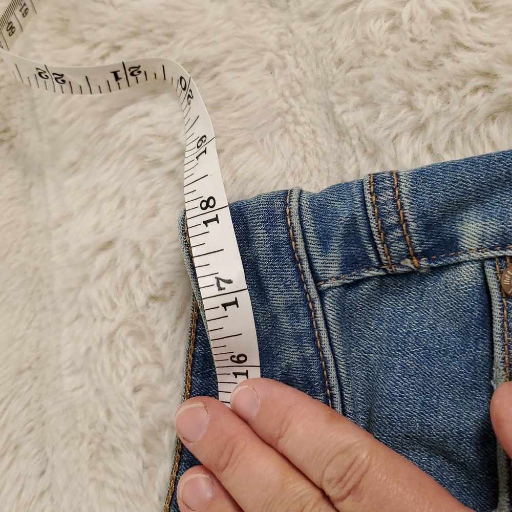 J. Jill Denim Boyfriend Straight Leg Ankle Jeans 14P - Picture 8 of 10